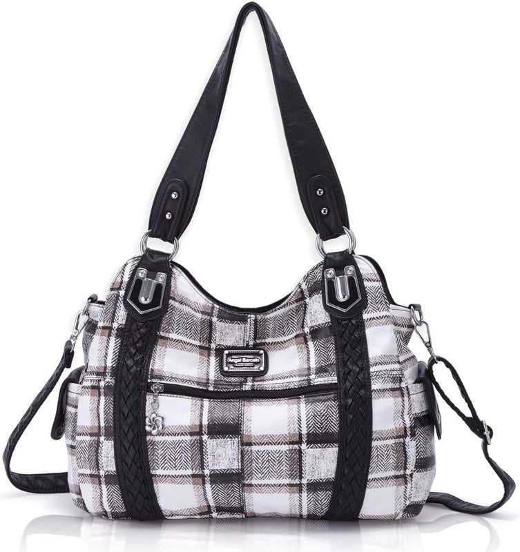 Women's Soft PU Leather Shoulder Bag Crossbody Purse Handbag1