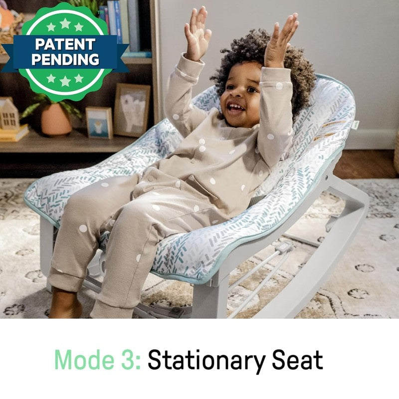 Keep Cozy 3 In 1 Grow with Me Vibrating Baby Bouncer Seat & Infant to Toddler Ro5