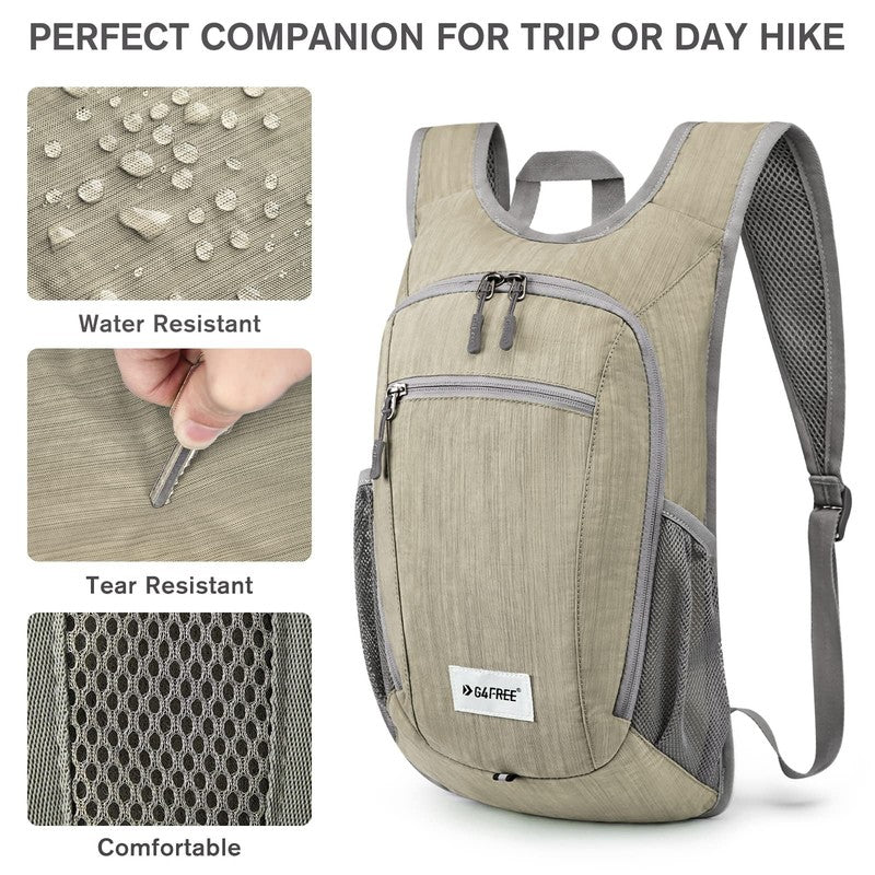 10L/15L/20L Hiking Backpack Lightweight Packable Hiking Daypack Small Travel Out2
