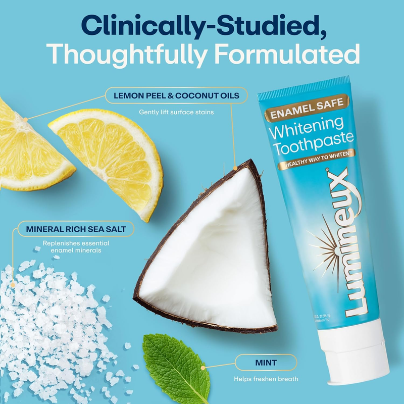 Teeth Whitening Starter Kit Peroxide Free 7 Treatments 2 Toothpaste7