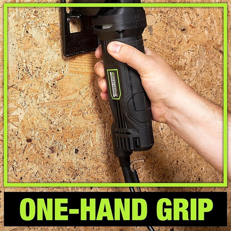 Mini Circular Saw 4 Amp 4-1/2 Inch Carbide Blade Rip Guide Vacuum Adapter New7