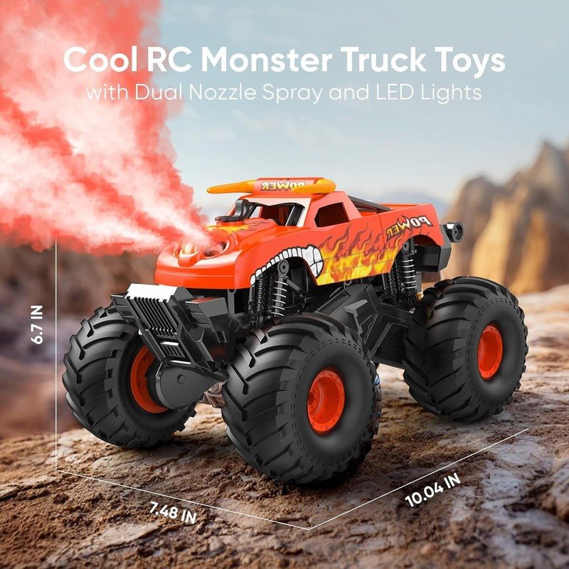 1:16 Waterproof Remote Control Monster Truck - 4WD Amphibious All Terrain RC Car2