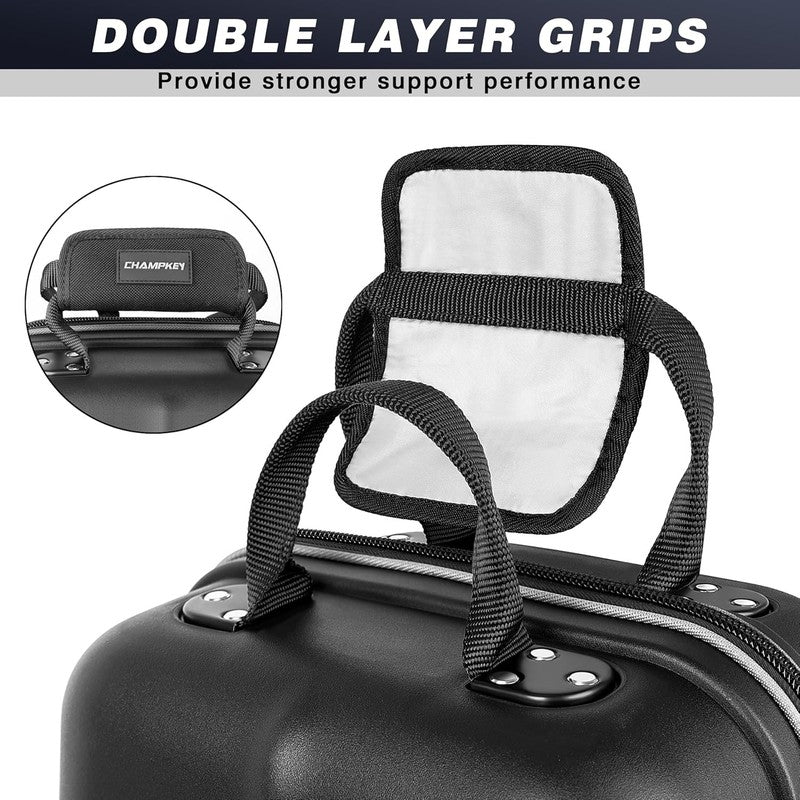 Premium Soft Padded Golf Travel Bag Airline Oxford Fabric with Oversized Wheels6