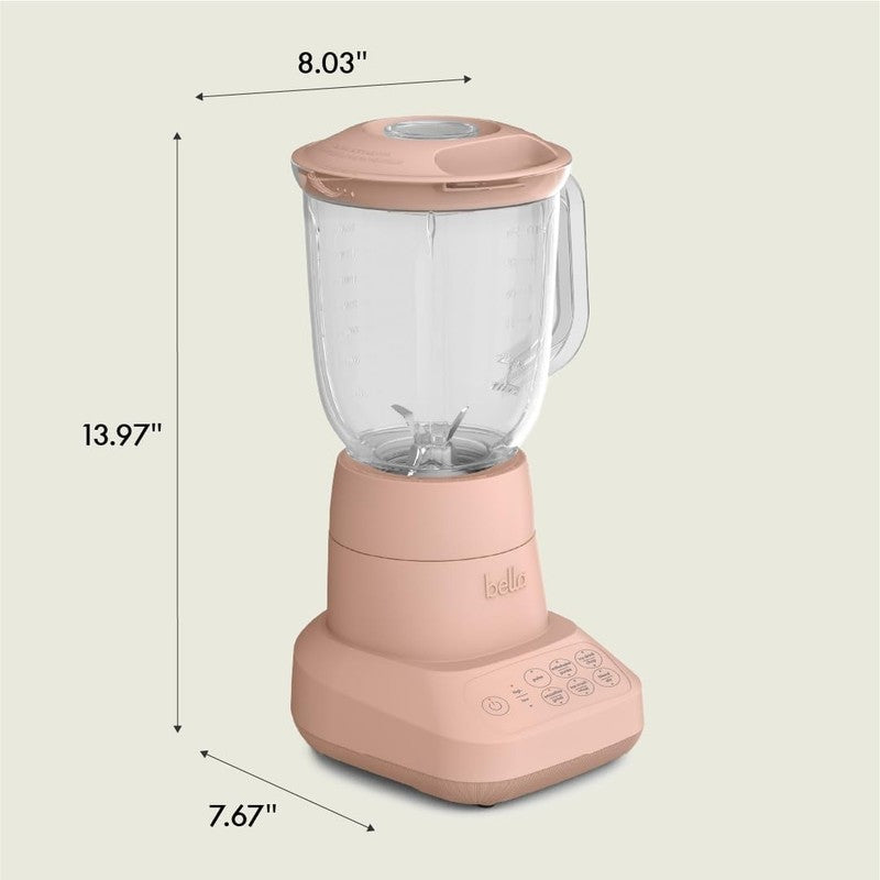 10 Speed Blender Juicer Smoothie Maker 48Oz Slim 450W Blossom Dishwasher Safe6
