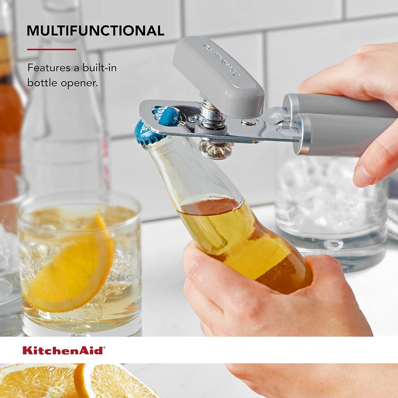KitchenAid Classic Can Opener Bottle Opener Stainless Steel Gray2
