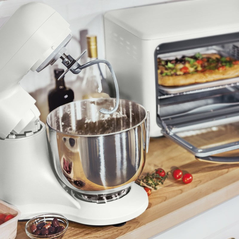 Beautiful 5.3 QT Stand Mixer w/ Flat Beater, White Dough Hook by Drew Barrymore5