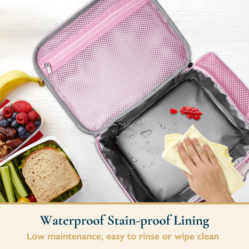 Lunch Bag for Kids – Insulated Lunch Box for Girls and Boys, Cute Reusable Coole4