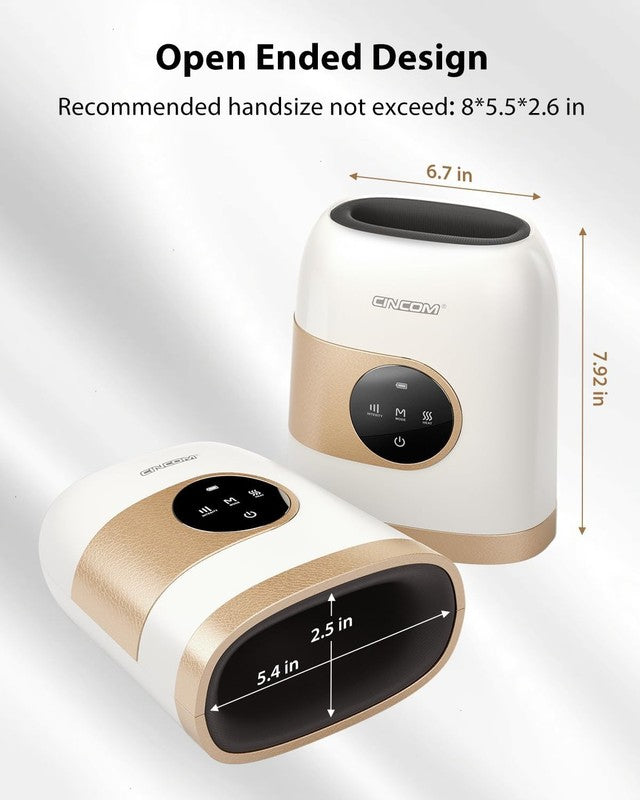 Upgraded Hand Massager w/ Heat Compression Cordless Arthritis Carpal Tunnel6