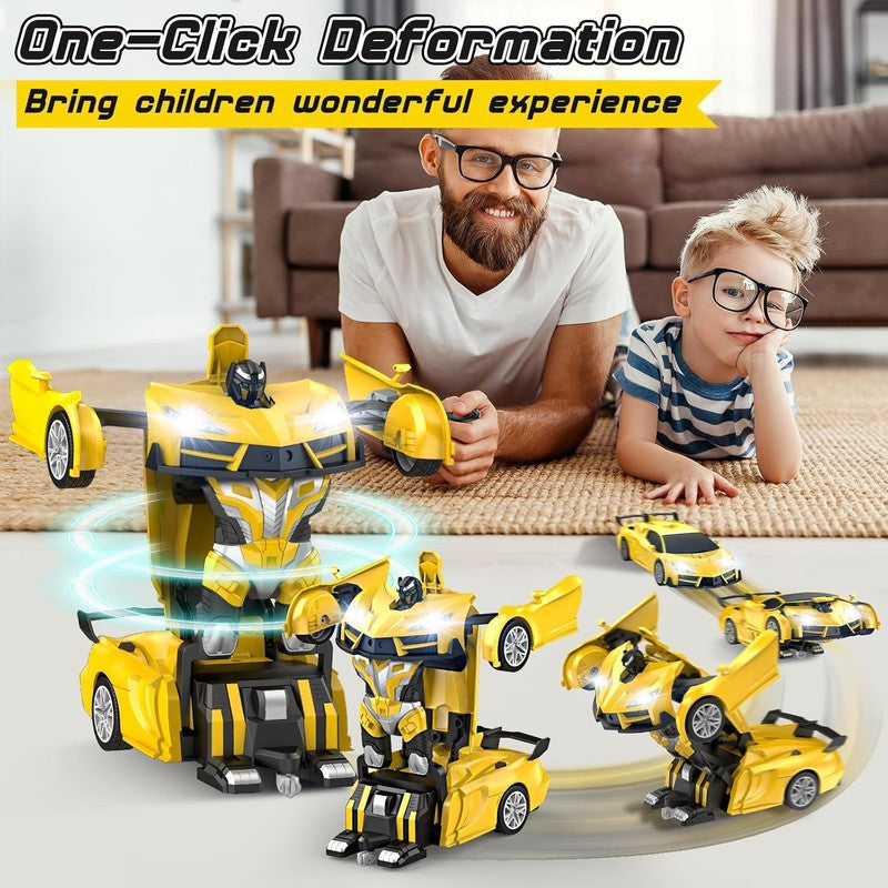 Transform Remote Control Car, RC Cars for Boys Age 3-5 6-8, One-Button Transform1