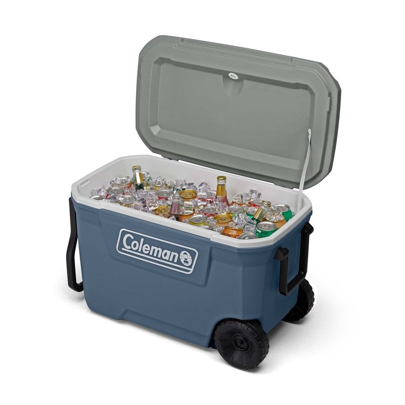 316 Series 62QT Hard Chest Wheeled Cooler, Lakeside Blue3