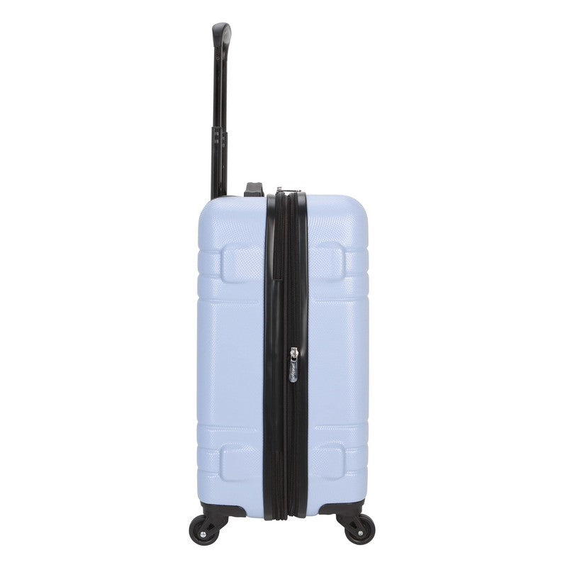 3Pc Hardside Luggage Set 360 Spinner Wheels Carry On Packing Cubes Blue Water8