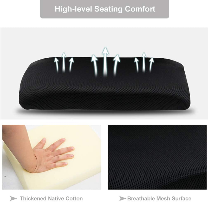 | Ergonomic Office Chair | Mid-Back Swivel Desk Chair | Breathable Backrest & Lu6