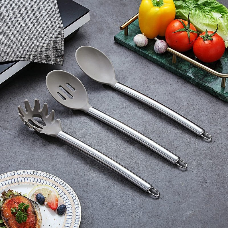 38 Pcs Silicone Kitchen Cooking Utensil Setwith Utensil Rack, Food Grade Silicon7
