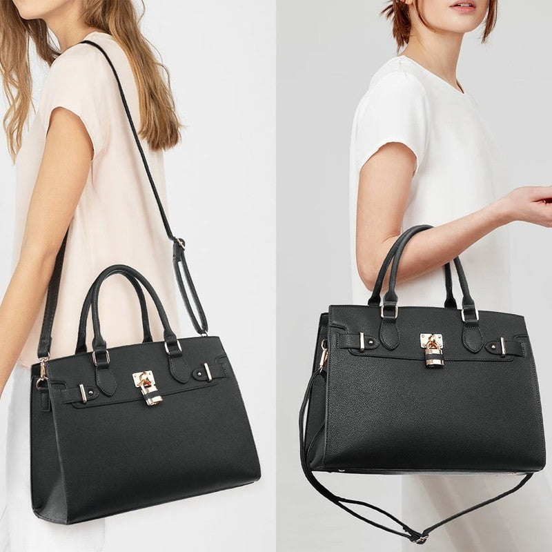 Women Handbag Purse Shoulder Top Handle Satchel Tote Work Bag Clutch1