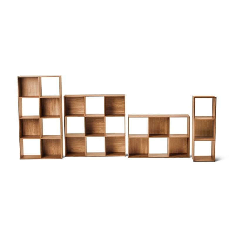 6 Cube Storage Organizer, Warm Walnut8