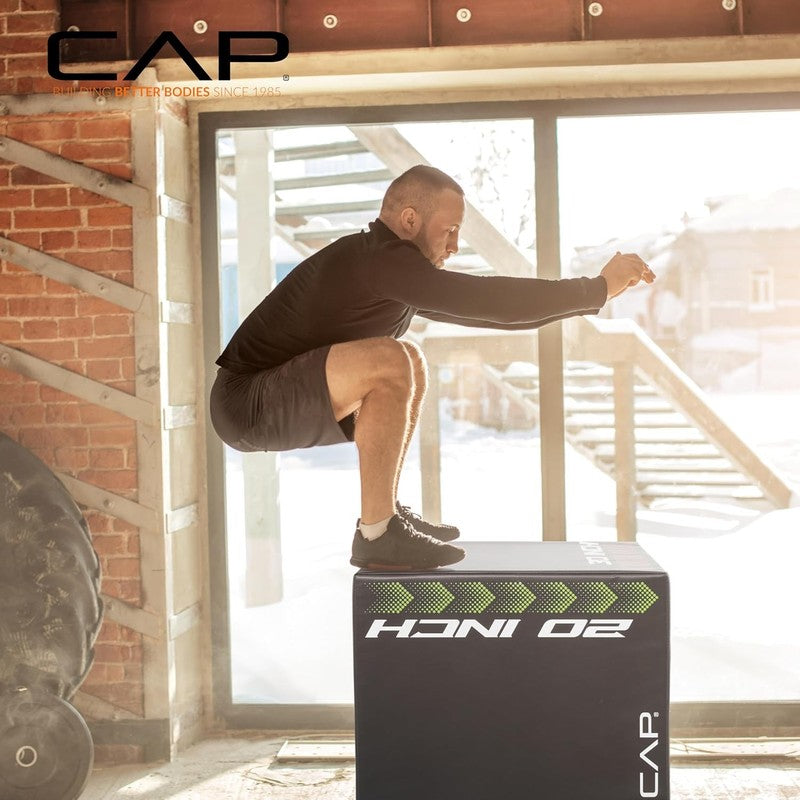 Foam Plyometric Jump Box Adjustable Heights Home Gym HIIT Agility Strength5