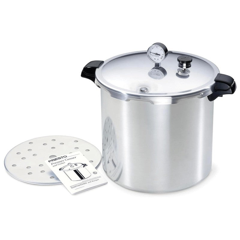 23-Quart Aluminum Pressure Canner & Cooker for Safe Home Canning1
