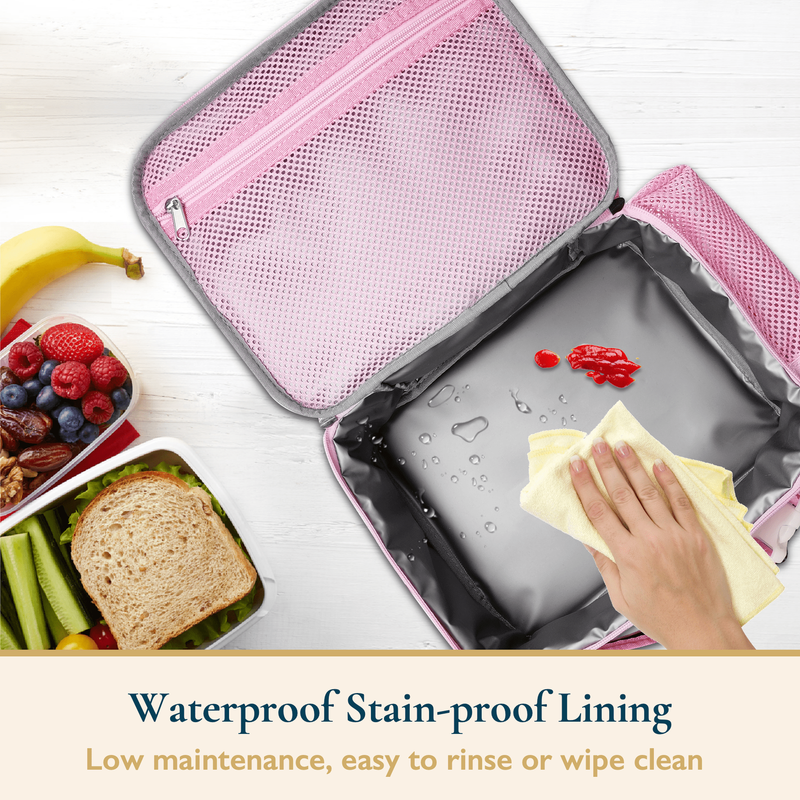Lunch Bag for Kids – Insulated Lunch Box for Girls and Boys, Cute Reusable Coole10