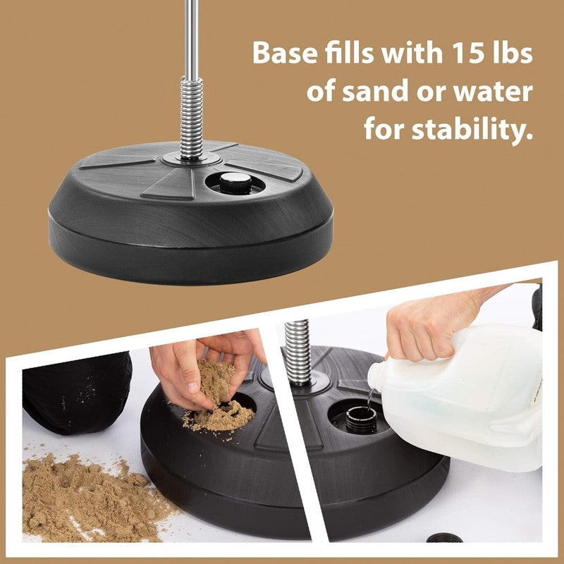 Techtools Adjustable Punching Bag w Stand Speed Bag for Teens & Adults3