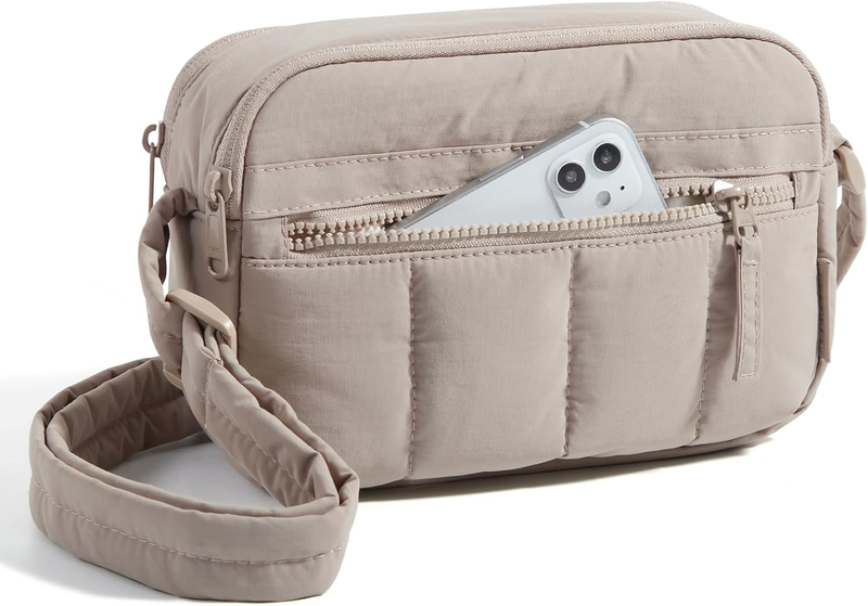Cross Body Purse, Mini Crossbody Bags for Women Travel Purse, Puffy Shoulder Han9
