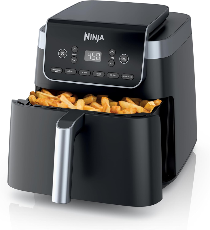 Ninja AF181 XL 6.5QT Air Fryer Max Crisp 6 in 1 Air Fry Roast Bake Grey11