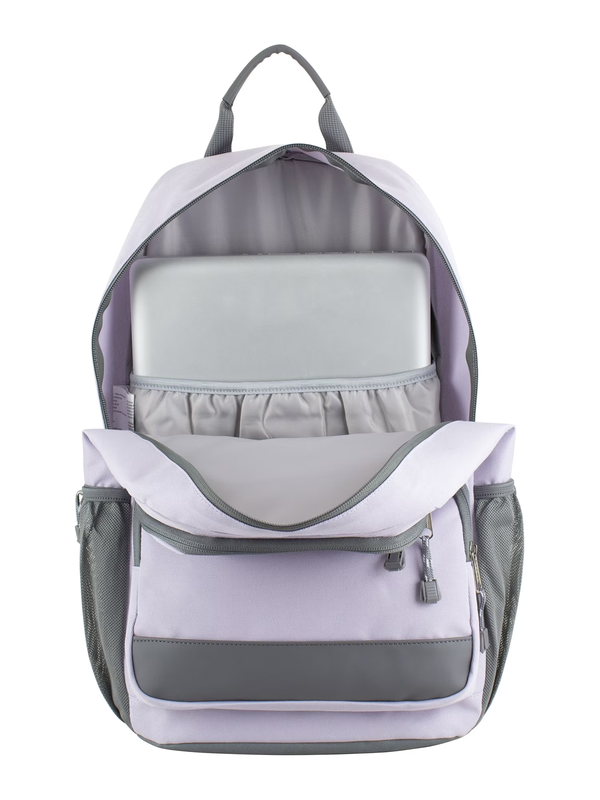 Unisex Aurora Core 17" Backpack Laptop School Bag Soft Orchid7