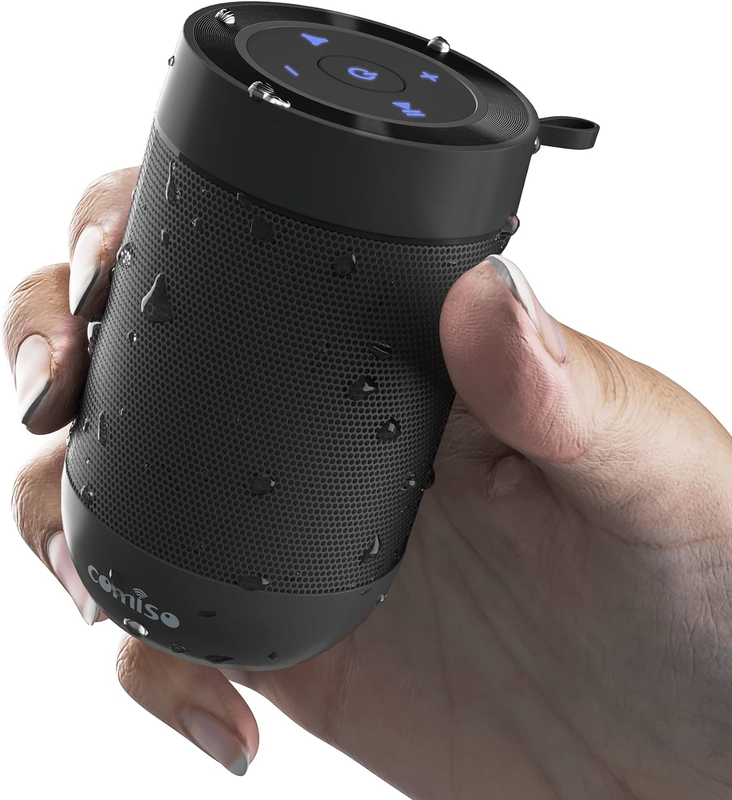 Bluetooth Speaker 5.3, TWS, 360° HD Sound, IP65, TF Card, Gift for Men/Women8