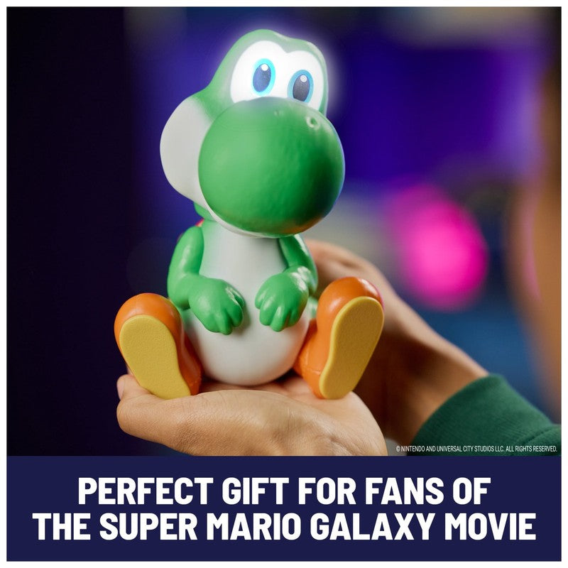 Hatchin' Yoshi Figure – Interactive Super Mario Galaxy Toy for Kids Ages 4+5