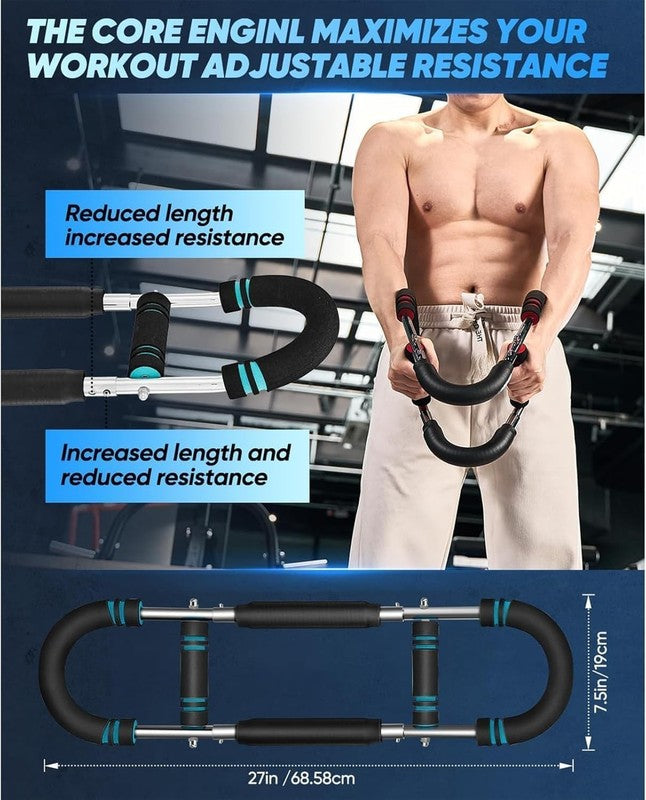 Twister Arm Trainer, 40-100Lb Adjustable Chest Workout Equipment, Arm Trainer, T4