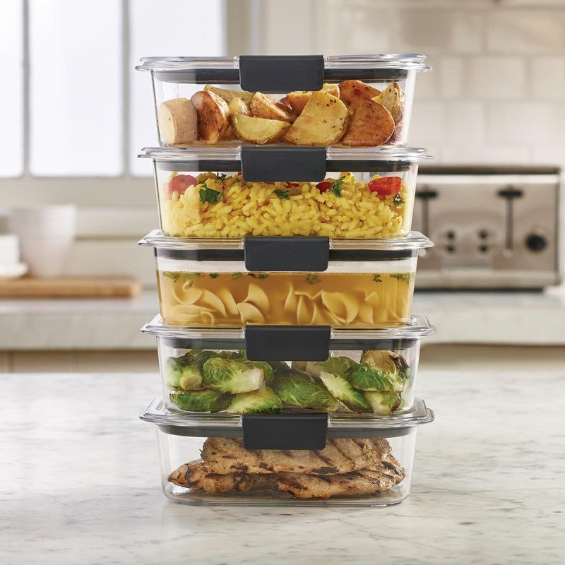 Brilliance Tritan Food Storage Containers – BPA Free Airtight Meal 5