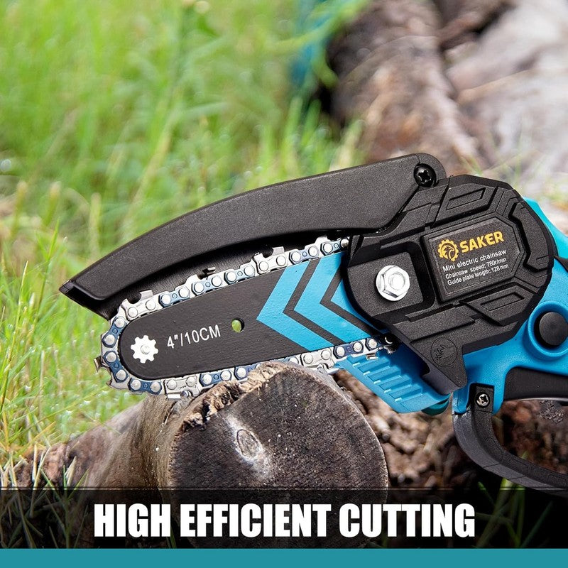 Portable Mini Chainsaw - Cordless Handheld Pruning Shears for Garden & Home2