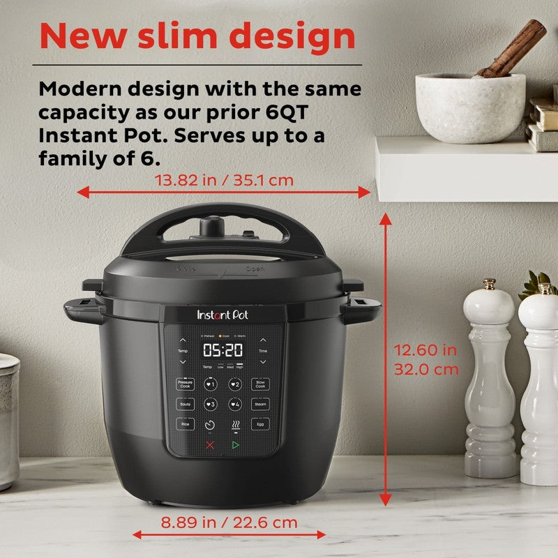 6Qt RIO Chef 7-in-1 Multi Cooker Pressure Slow Cook Black6