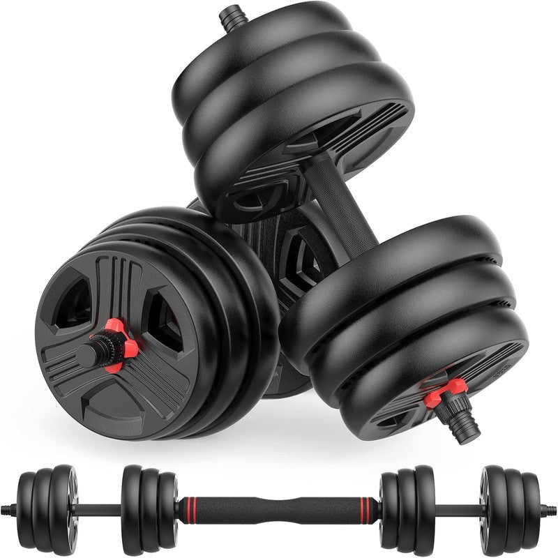 Versatile Adjustable Dumbbells Set 20Lbs for Home Gym - 2/3 in 1 Fitness8