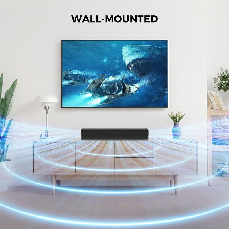 50W Bluetooth 5.3 Sound Bar for TV 17" Speaker ARC Optical AUX Home Theater2
