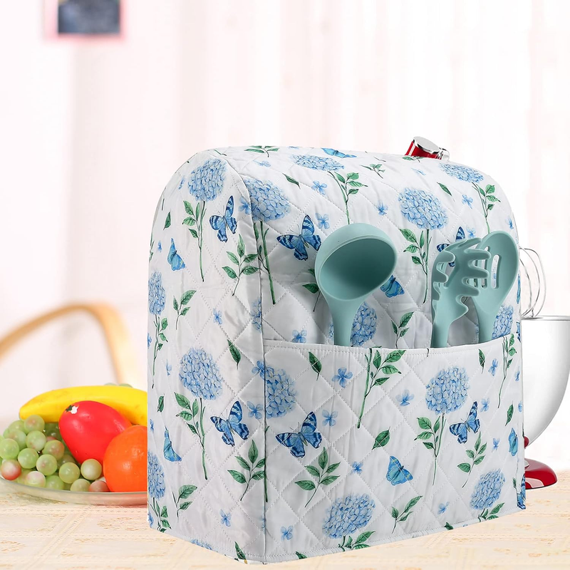 Hydrangea Stand Mixer Cover Fits KitchenAid 5 8 Qt Spring Kitchen Decor6