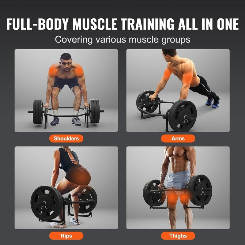 Safety Squat Bar 700/1500lb + Hex Trap Bar 500lb for Squats Deadlifts Rehab2