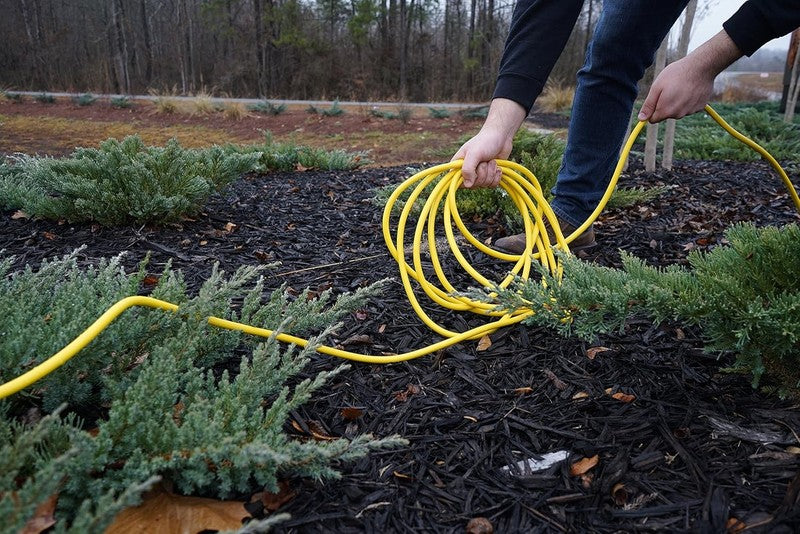 Heavy Duty 50ft Outdoor Extension Cord, 12 Gauge, 3 Prong, Yellow SJTW6