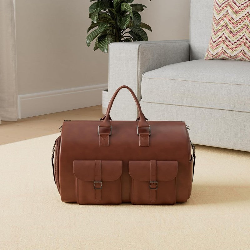 2in1 Garment Duffle Bag Hanging Suit Travel Carry On Business Men Women1
