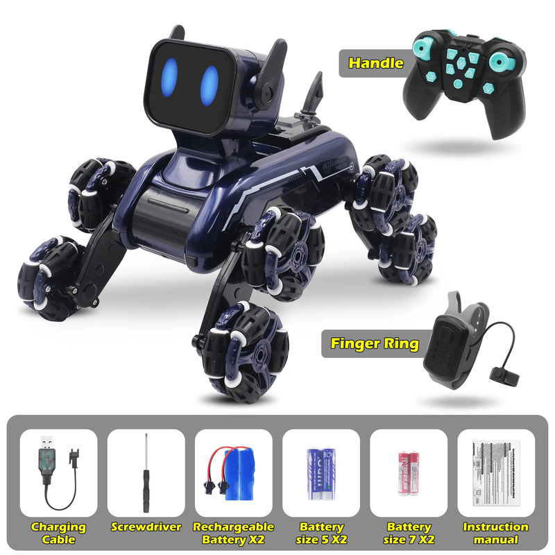 8WD Gesture Sensing Stunt RC Cars, Toys Gifts for Kids 6 12 Year Old Boys Girls,2