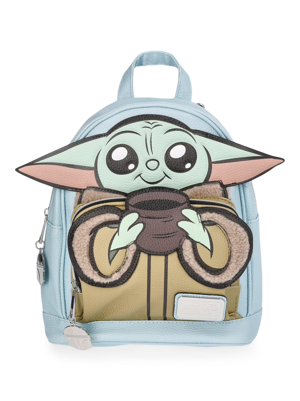 Star Wars Mandalorian Grogu Women'S 10.5" Mini Backpack, Mint0
