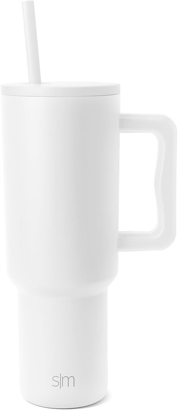 Simple Modern 40oz Insulated Trek Tumbler Stainless Steel Travel Mug White9