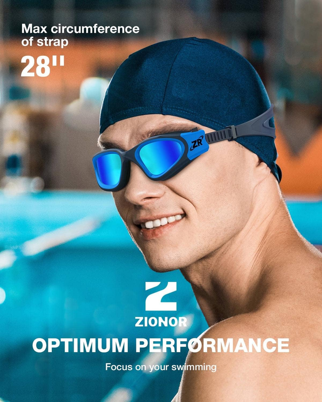 Swim Goggles, Upgraded G1 Polarized Swimming Goggles Anti-Fog for Adult unisex6
