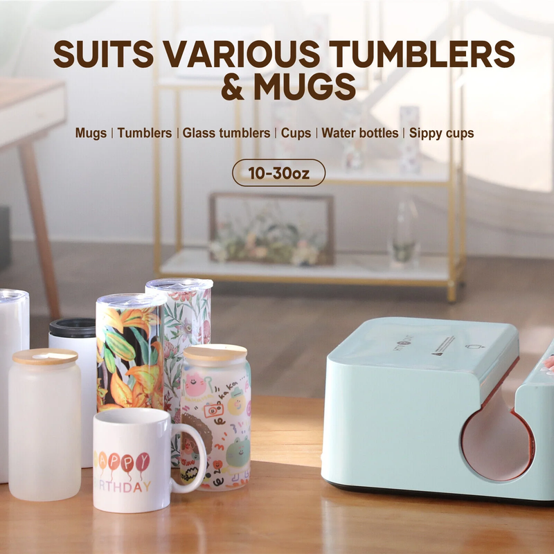 Auto Tumbler Mug Heat Press Machine for Sublimation DIY Cup Printing7