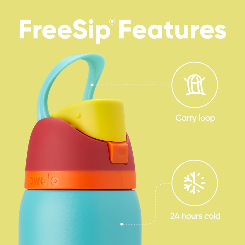 Owala FreeSip 32oz Stainless Steel Water Bottle Straw Insulated Summer3