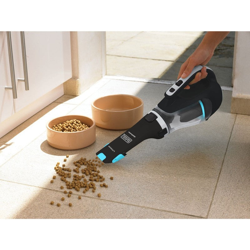 Dustbuster Cordless Handheld Vacuum Swivel Nozzle Car Pet Hair Black Blue8