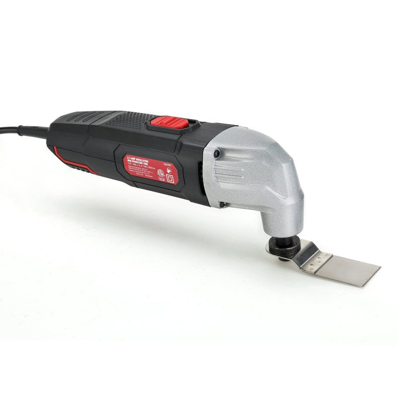 2.1A Corded Oscillating Multi Tool Variable Speed w/ Sanding Pad Scraper Blade10