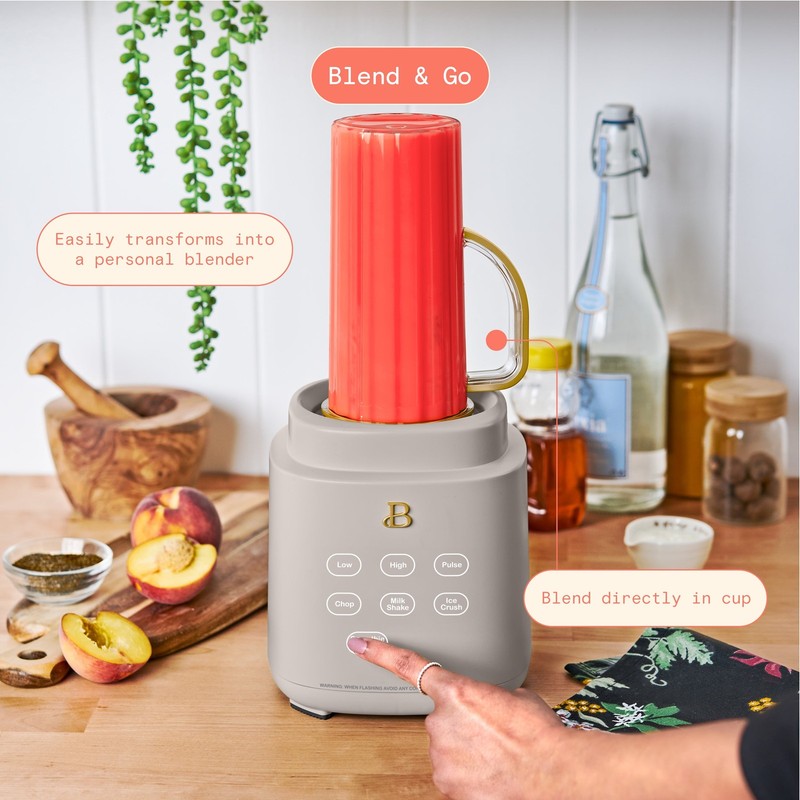 Powerexact Blender System, Porcini Taupe by Drew Barrymore6
