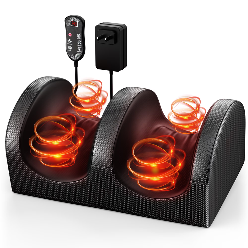 Shiatsu Foot Massager, Foot Spa with Heat for Comfort and Relief, Gift, Black0