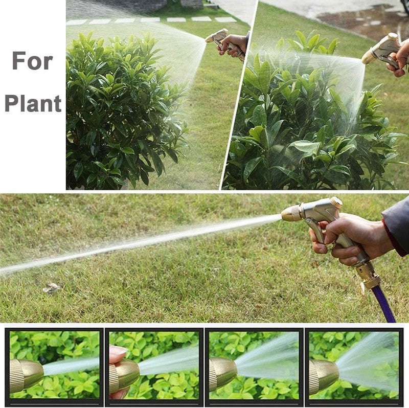 Metal Garden Hose Nozzle 4 Mode High Pressure Sprayer for Plants & Car4
