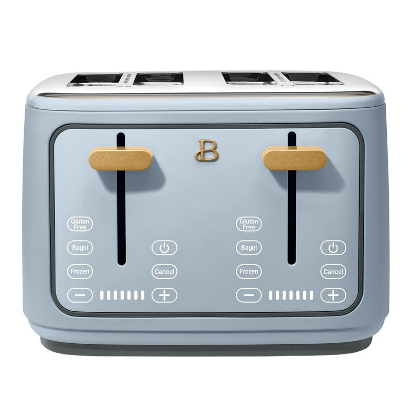 4-Slice Toaster with Touch-Activated Display, Cornflower Blue by Drew Barrymore0